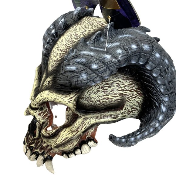 Ram Warrior Vinyl Cap  Mask Fright Asylum NWT NOS VTG - Picture 4 of 11